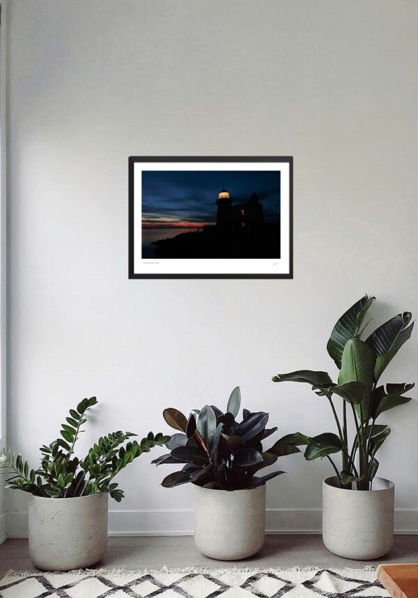 Howth Lighthouse Sunset - Image 4