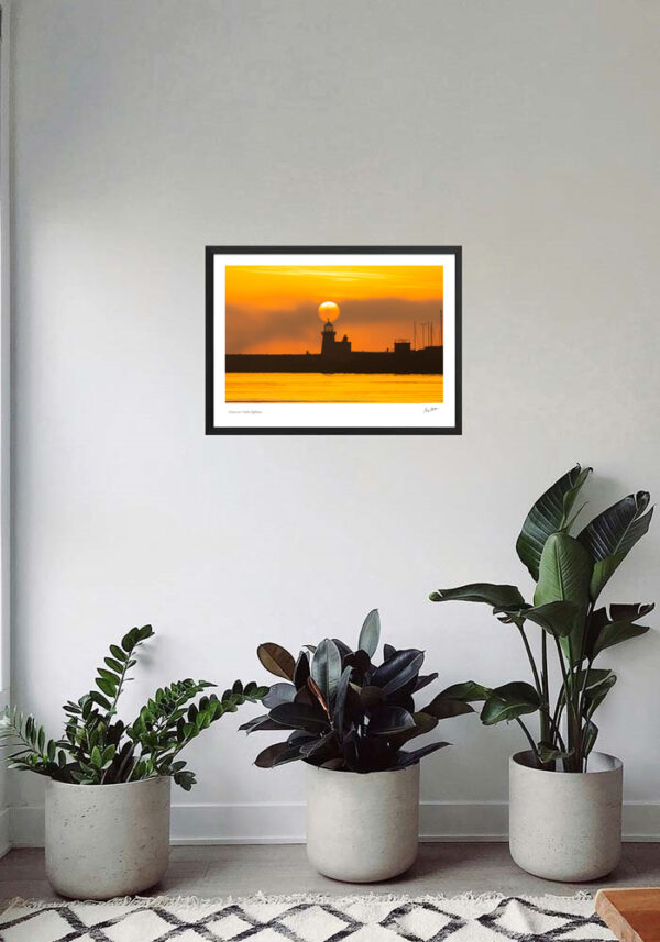 Sunrise over Howth Lighthouse - Image 4