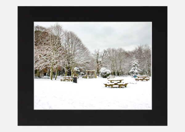 St Annes Park in the Snow - Image 6