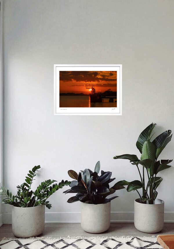 Sunset at Lough Owel - Image 5