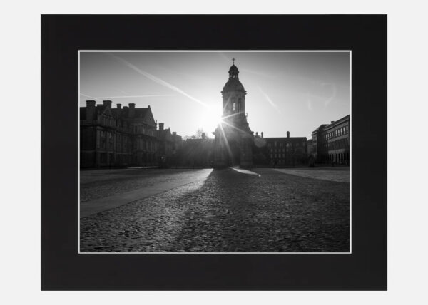 Sunrise behind Trinity College - Image 6