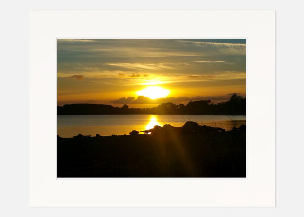 Sunset over Blessington Lakes Wicklow - Image 7