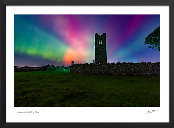 Aurora over the Hill of Slane Aurora over the Hill of Slane - Image 4